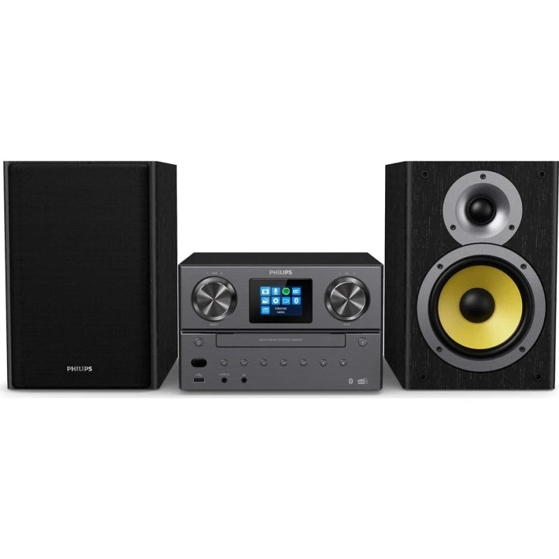 Philips TAM8905/10 mikromusiksystem, sort, 100W