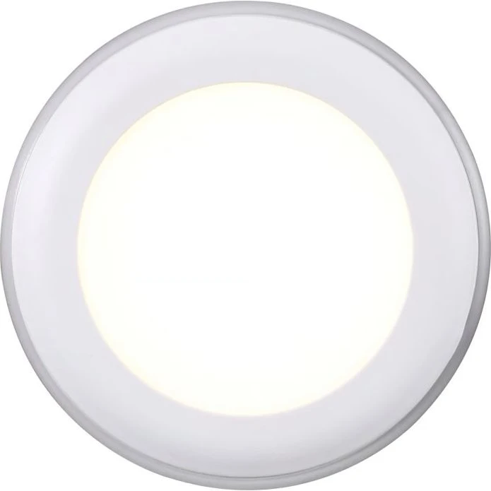 Nordlux Elkton 8 Downlight, hvid, 3-step LED