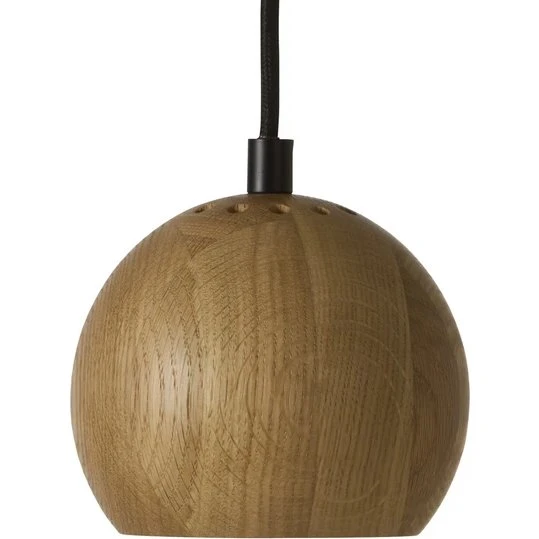Frandsen Ball pendel Ø12 - Eg (egetræsskærm)