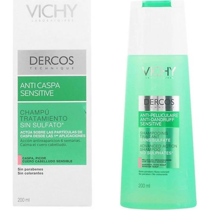 Vichy Dercos Sensitive Anti-skæl Shampoo 200 ml
