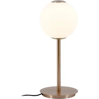 Umage Audrey bordlampe Plated Brass/White Opal