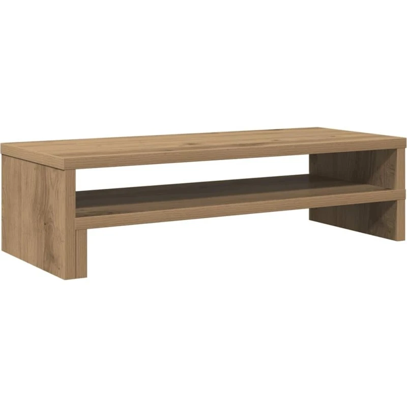 vidaXL skærmholder 54x22x15 cm konstrueret træ (kunsteg)