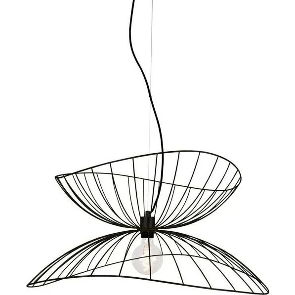 Globen Lighting Ray 70 pendellampe, sort