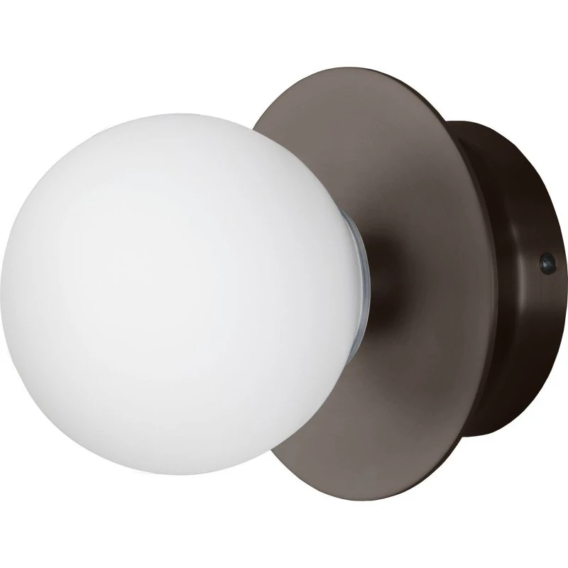 Globen Lighting Art Deco væglampe bronze/hvid (IP44)