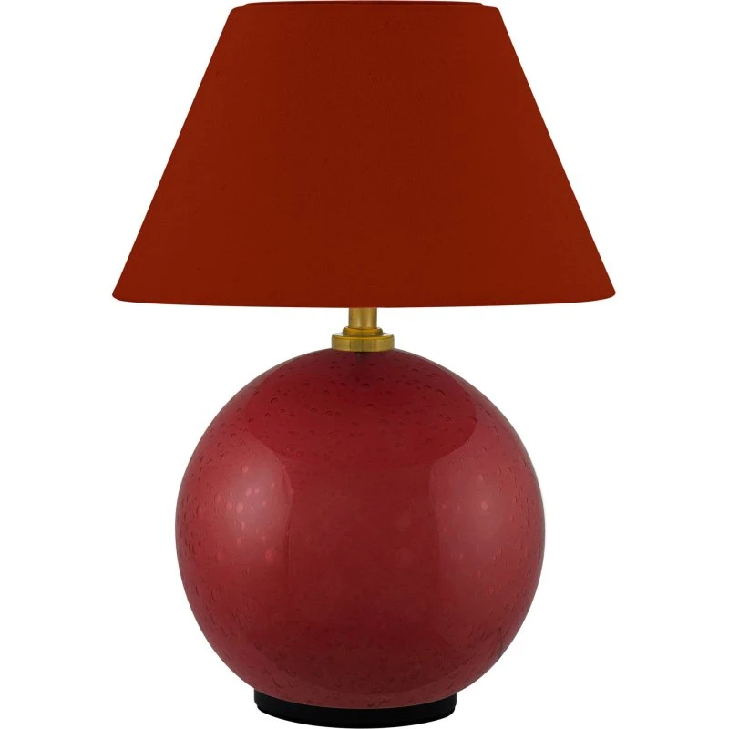 Globen Lighting Iris 16 bærbar bordlampe, bordeaux