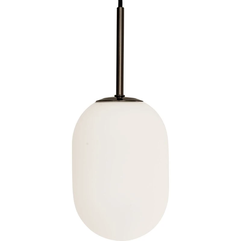 Watt & Veke Noor pendel S Ø12 cm opal/sort