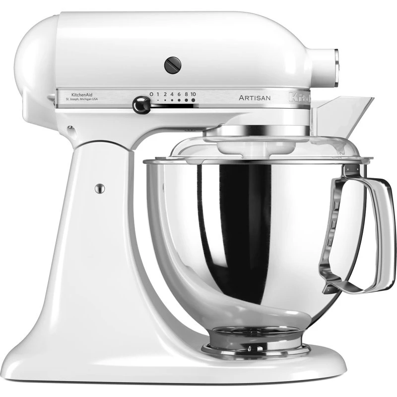 KitchenAid Artisan KSM175EWH 4,8 L køkkenmaskine, hvid