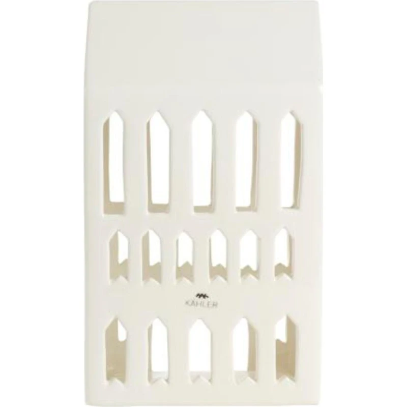 Kähler Urbania Lyshus Kirke, H18 cm (hvid)