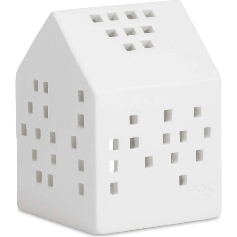 Kähler Urbania lyshus Klassisk Hvid 9,5 cm