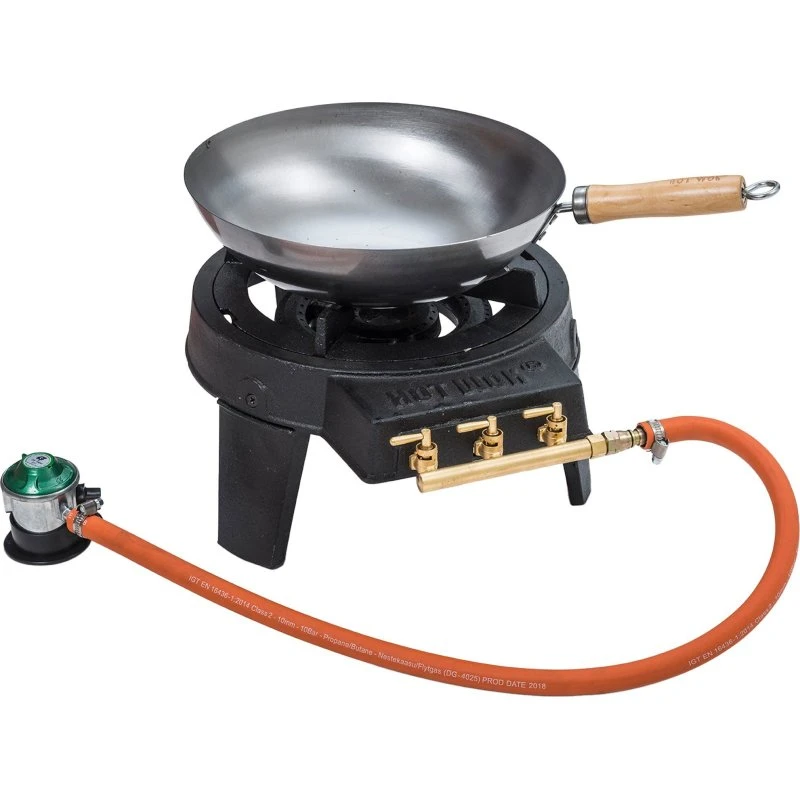 Hot Wok Pro 12,0 kW woksæt inkl. wok, regulator og slange