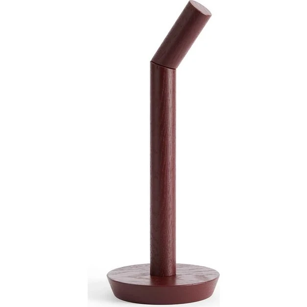 HAY Porter Køkkenrulleholder Burgundy Ø13,5 x H36 cm