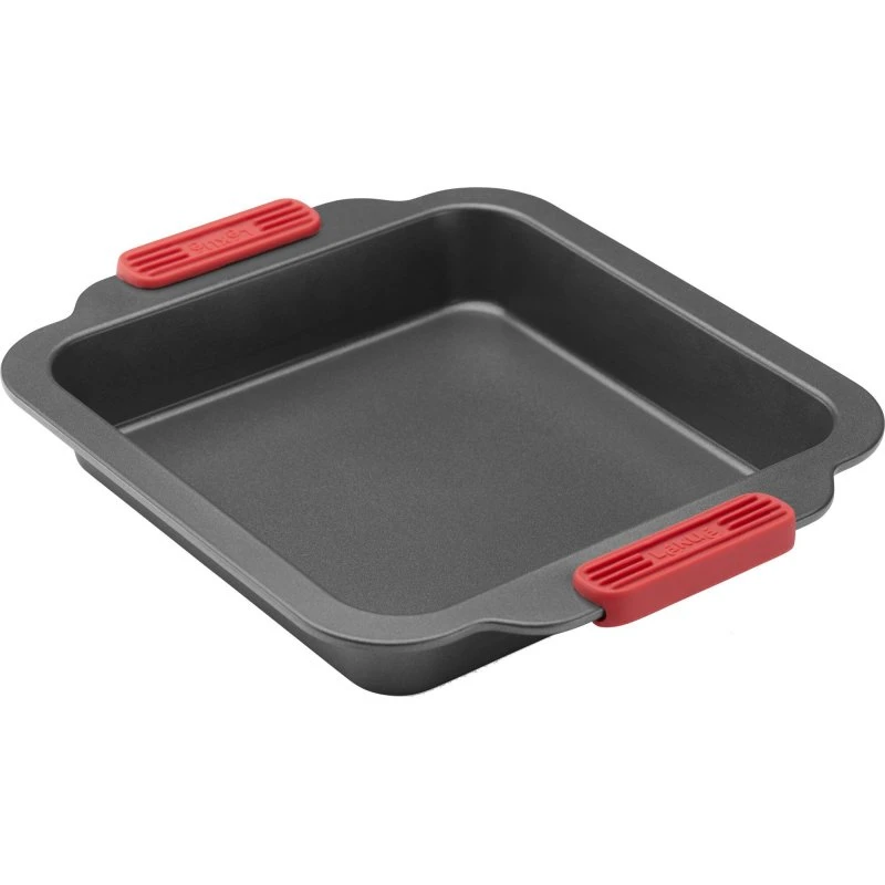 Lékué non-stick kvadratisk bageform 20 cm, grå
