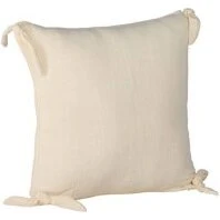 Nora Pudebetræk 40x40 cm – Hvid (viskose-linned)