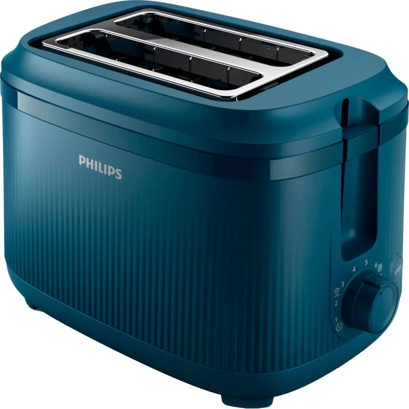 Philips 3000 Series HD2511/70 brødrister – 2 skiver, blå