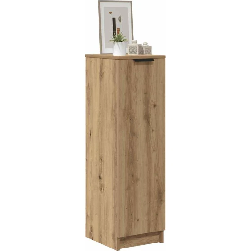 vidaXL skoskab 29,5x35x100,5 cm konstrueret træ kunsteg