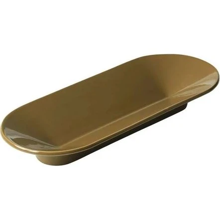 Muuto Mere skål 51,5x21,5 cm – Brown Green