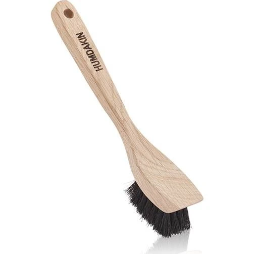 Humdakin opvaskebørste i eg med 100% hestehår