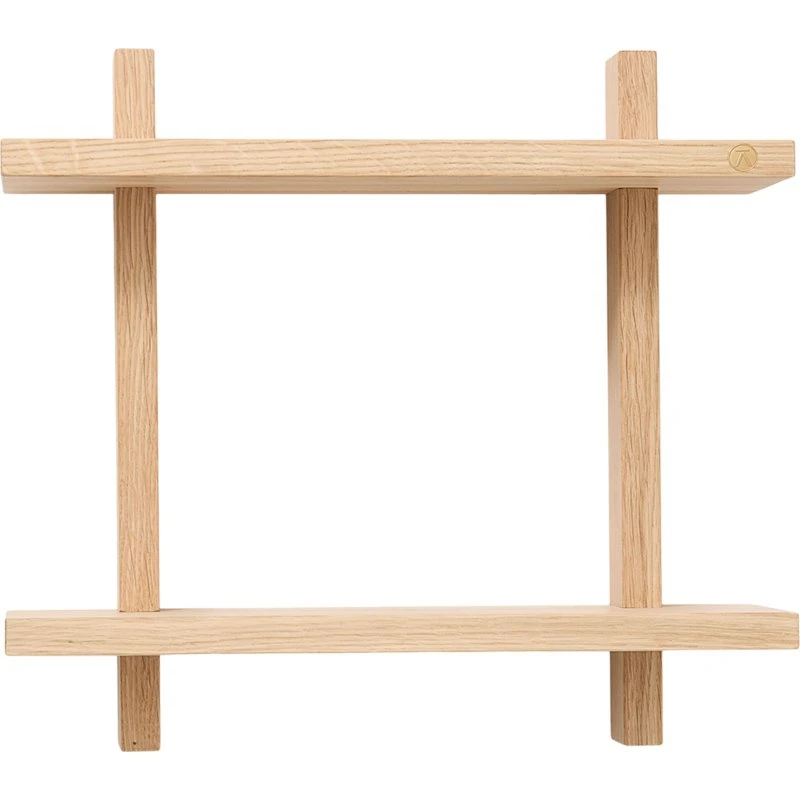 Andersen Treat hylde double 34 x 12 cm, eg