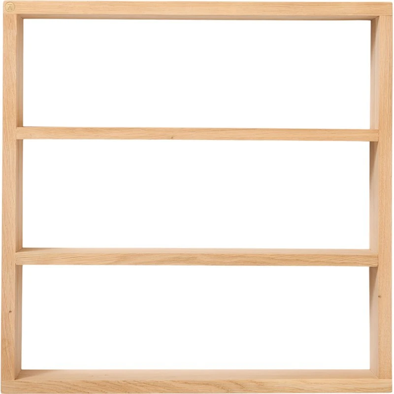 Andersen Sector hylde 50x50 cm, massivt egetræ