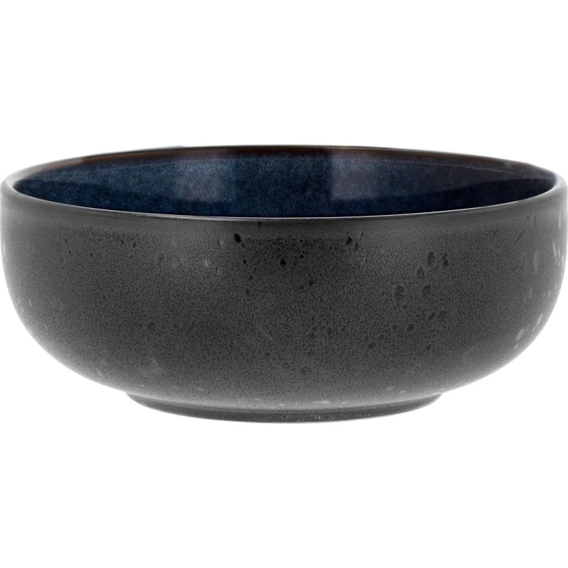 Bitz Poke-/ramenskål Ø18 cm, mørkeblå/sort