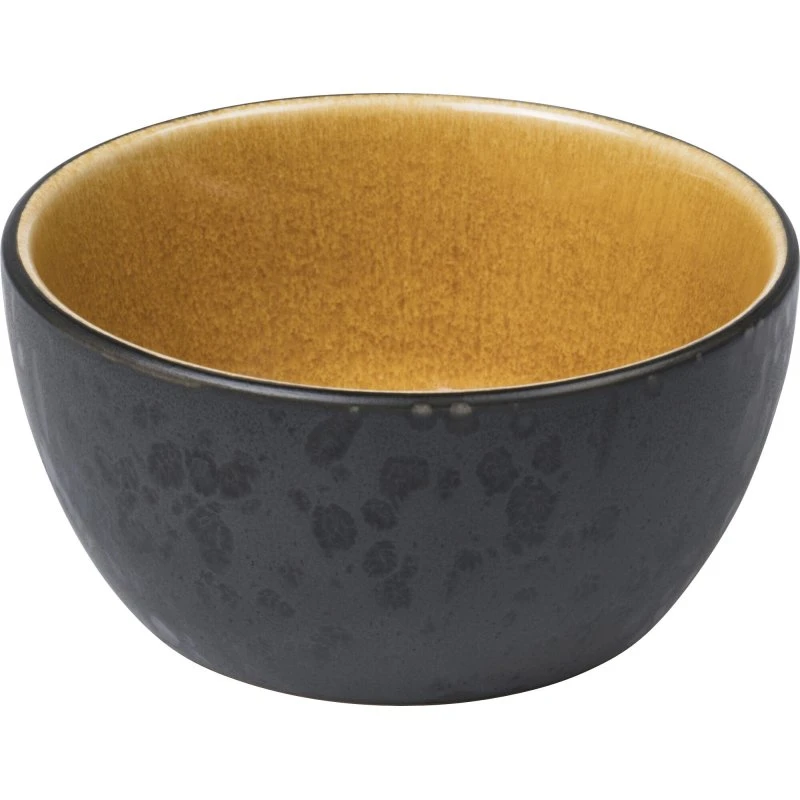 Bitz Skål Ø10 cm, rav/sort