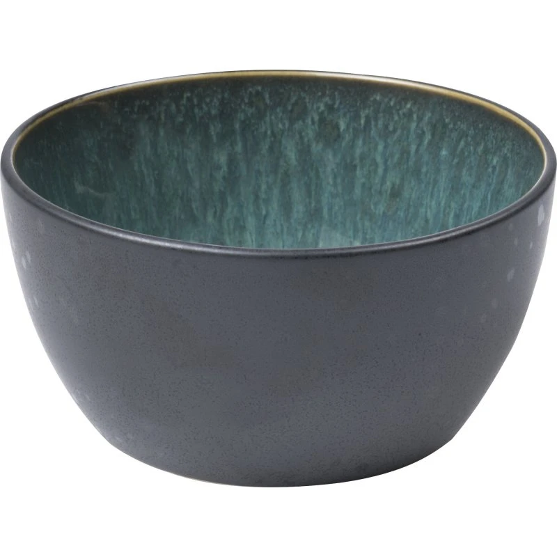 Bitz skål 14 cm, sort-grøn