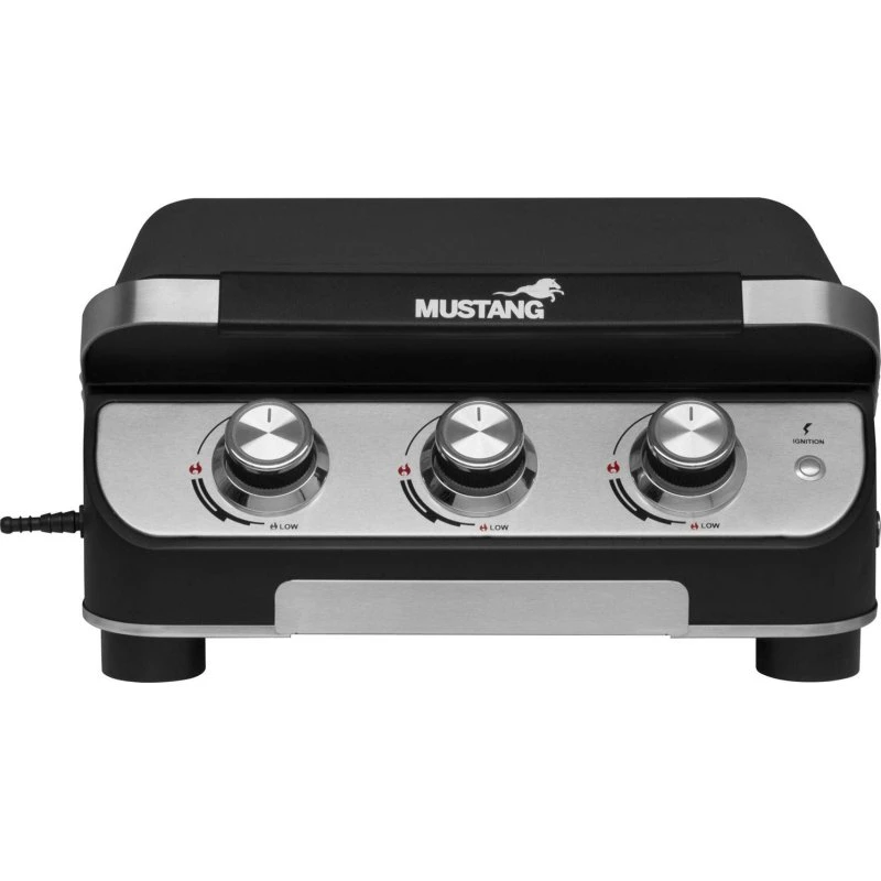 Mustang Plate 3 gasgrill - 3-brænder plancha 7,5 kW