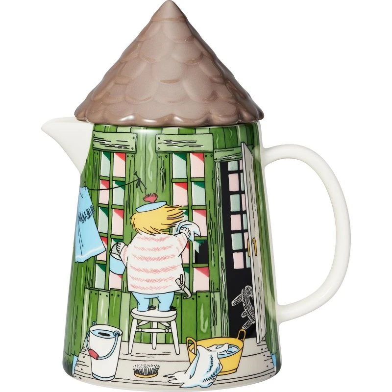Arabia Mumi kande med låg, Badehuset 1 L
