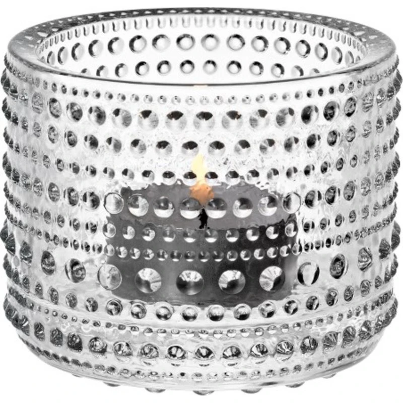 Iittala Kastehelmi fyrfadsstage klar 6,4 cm