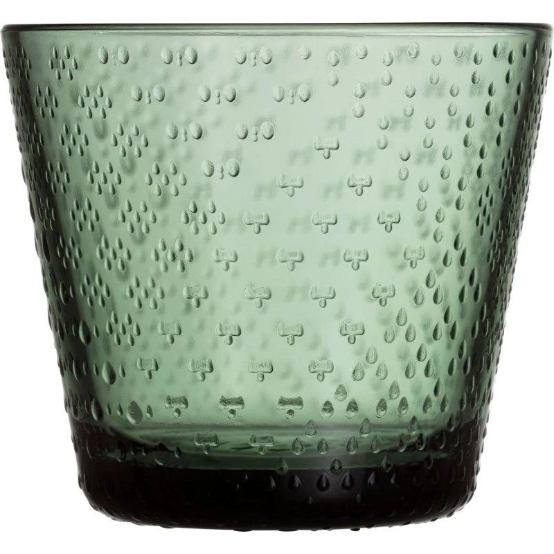 Iittala Tundra glas 29 cl, 2-pak - fyrretræsgrøn