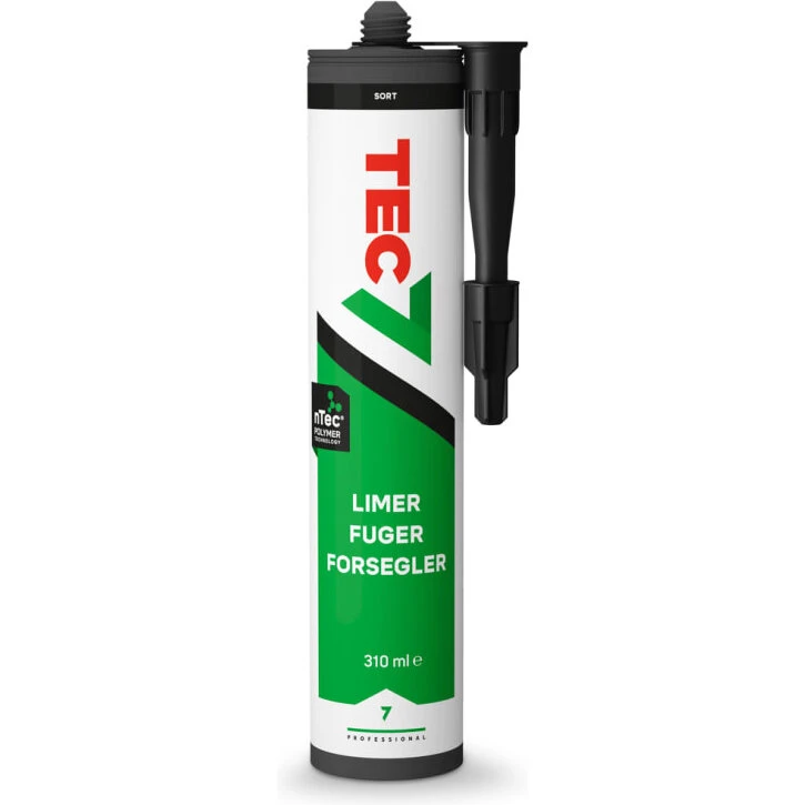 TEC7 MS60 fugemasse 310 ml, sort