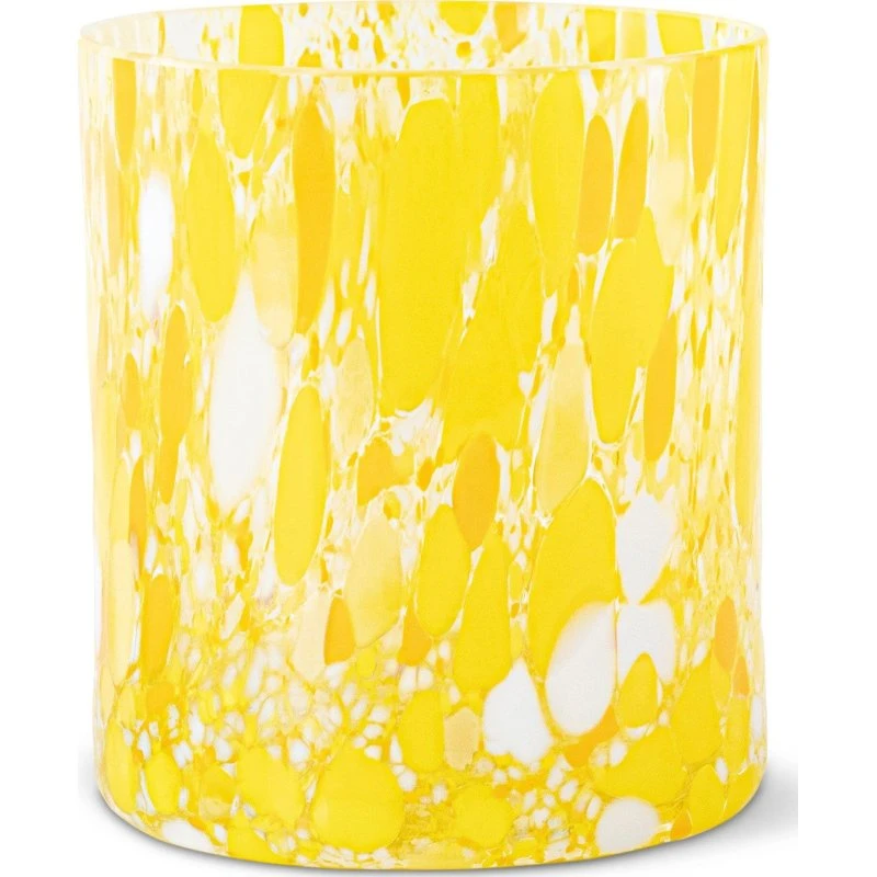 Magnor Swirl drikkeglas 35 cl, gul