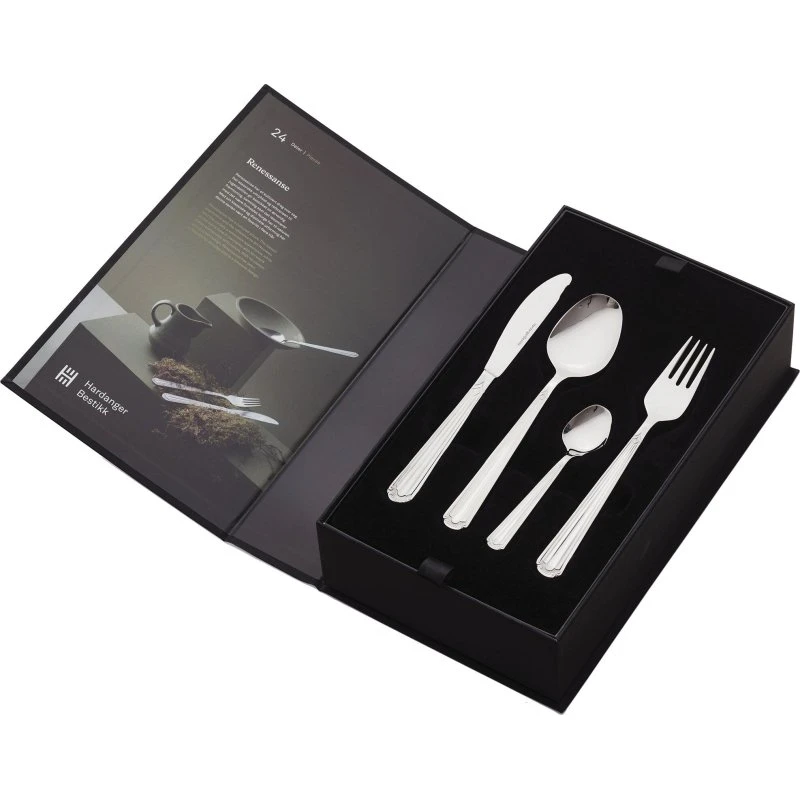 Hardanger Bestikk Renessanse bestiksæt 24 dele