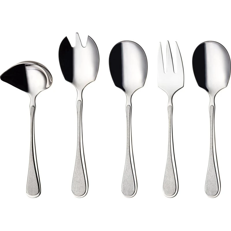 Hardanger Bestikk Carina serveringssæt, 5 dele