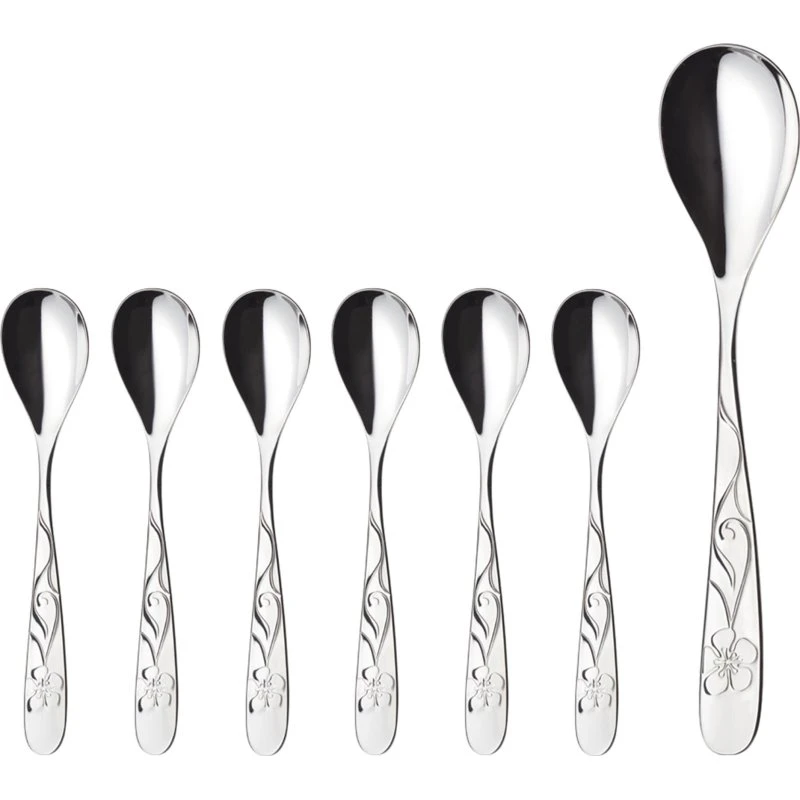 Hardanger Bestikk Sanna dessertsæt, 7 dele