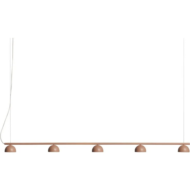 Northern Blush Rail 5 pendel Warm Beige