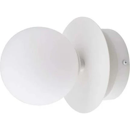 Globen Lighting Art Deco væg-/loftlampe IP44 Hvid