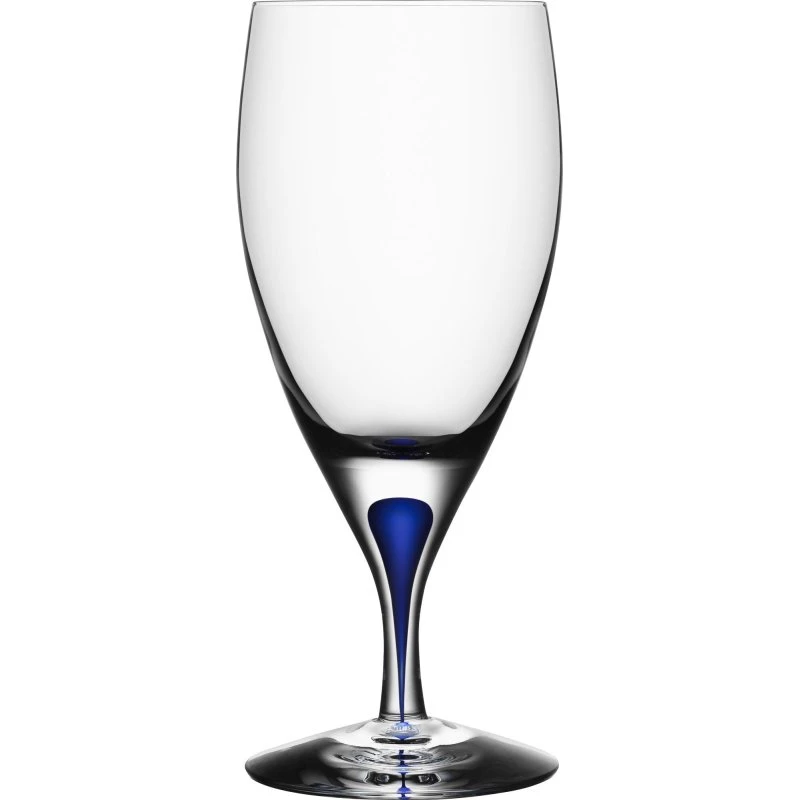 Orrefors Intermezzo blå vandglas 47 cl