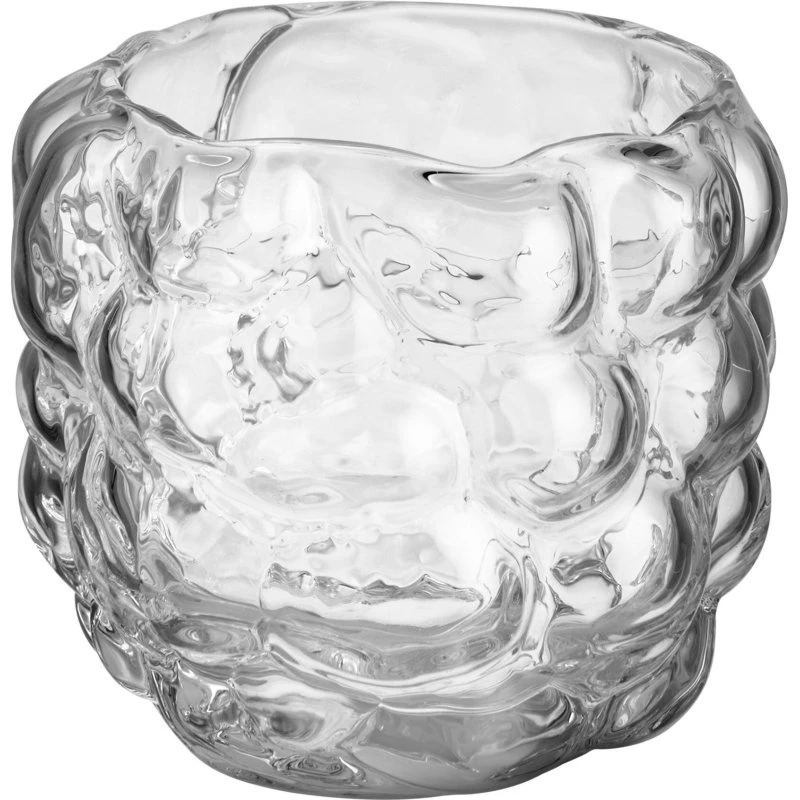 Kosta Boda Moss fyrfadsstage 73 mm, klar