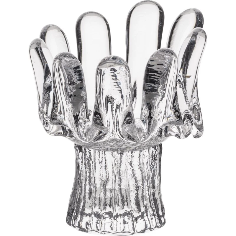 Kosta Boda Sunflower lysestage 115 mm, klar