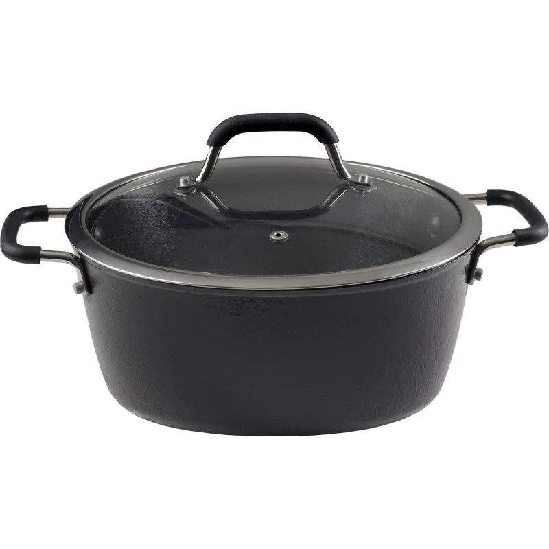 Ronneby Bruk Ultra Light stegegryde 7 L med glaslåg