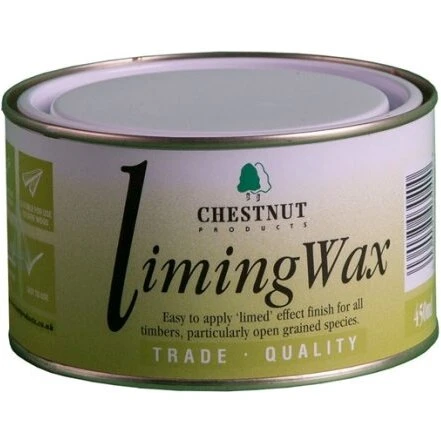 Chestnut Liming Wax 225 ml – Hvid kalkvoks til åbent træ