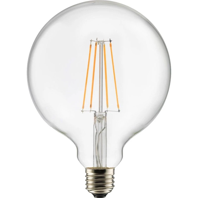 Globen Lighting E27 LED-globe Ø125 3-trins dæmpbar 7W 2200K, klar