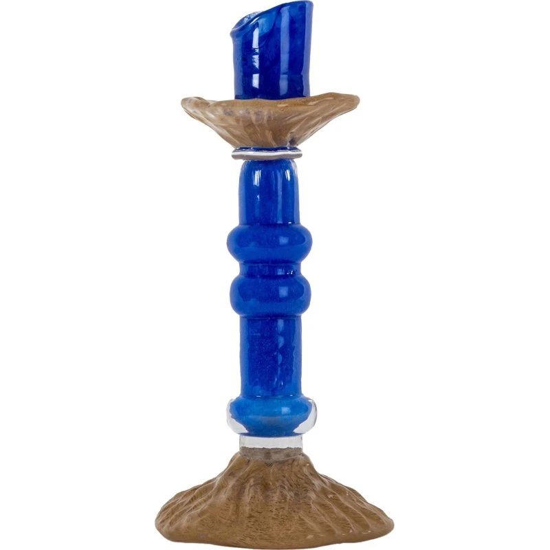 Byon Lara lysestage 26 cm, blå