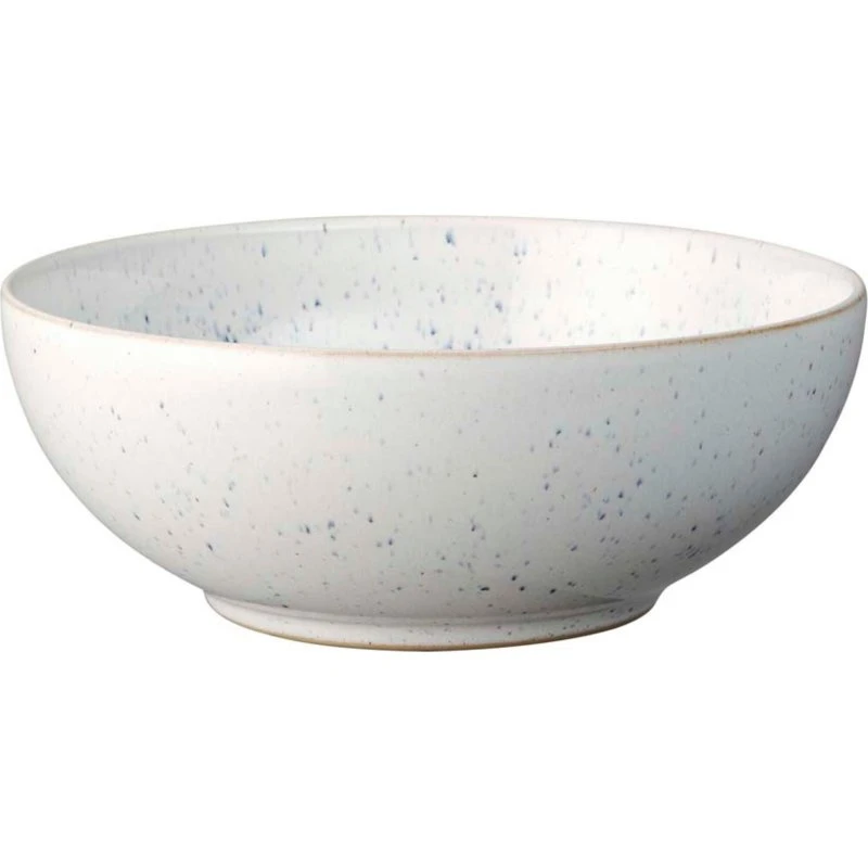 Denby Studio Blue dyb skål 17 cm, kalkhvid