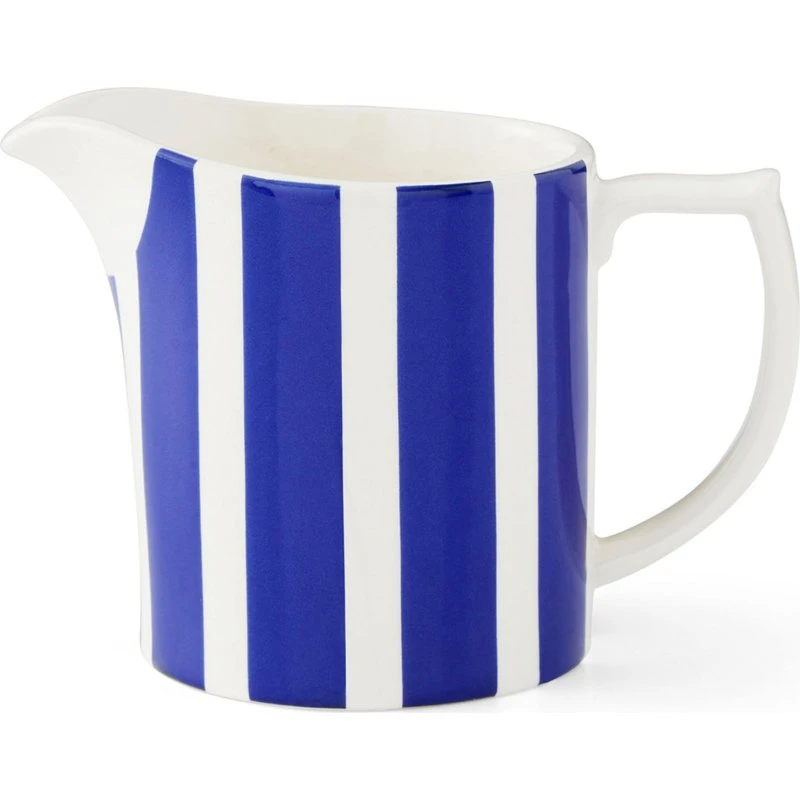 Spode Steccato mælkekande 30 cl blå-hvid