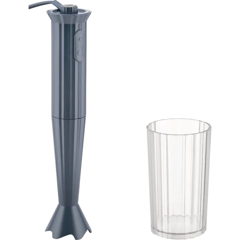 Alessi MDL10 Plissé stavblender 500W, grå