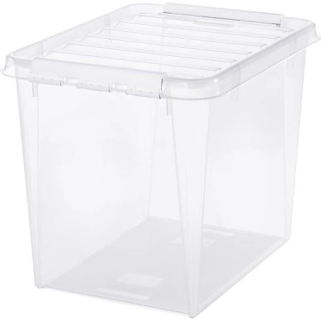 Orthex SmartStore Classic 52L opbevaringskasse, klar m/ låg