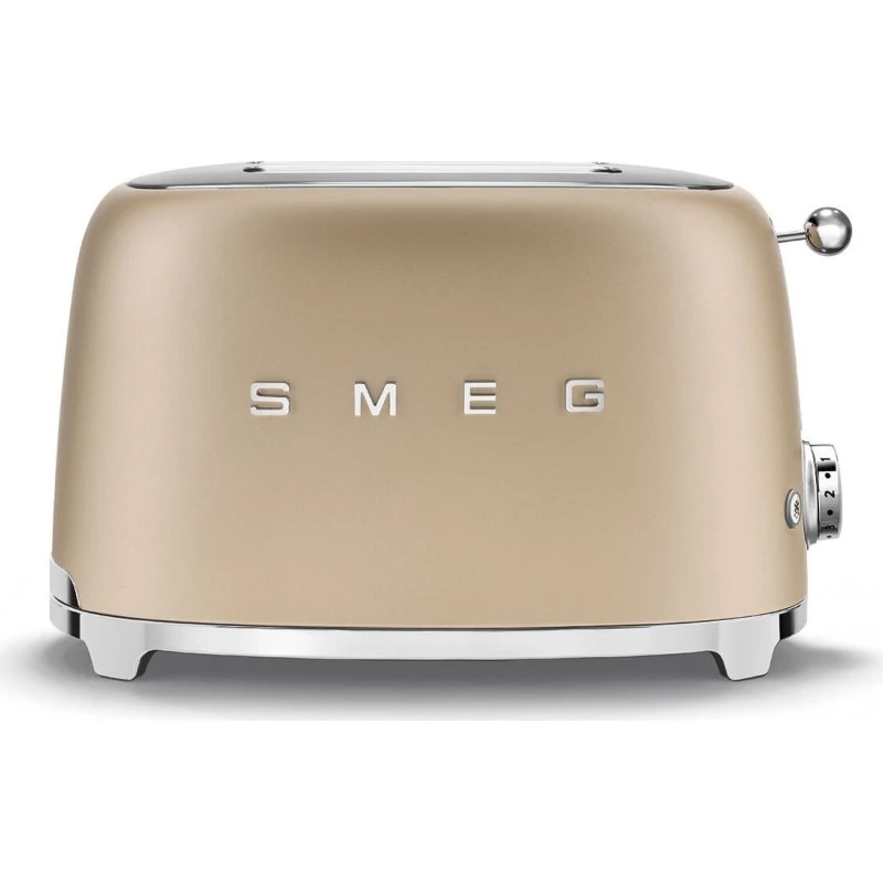 SMEG TSF01CHMEU Brødrister 2 skiver 950W Champagne