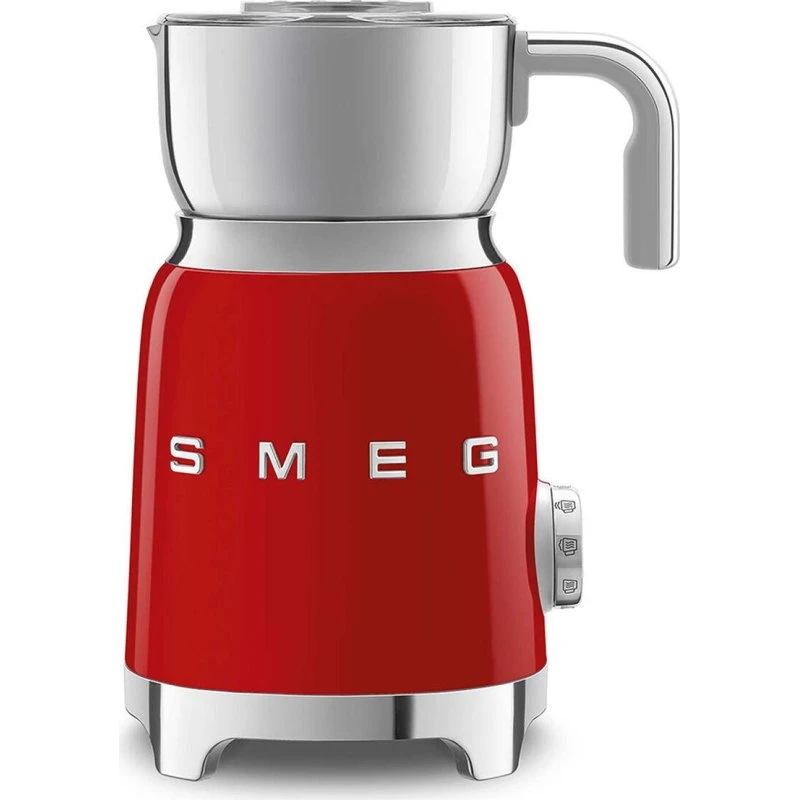 Smeg MFF11 mælkeskummer 250 ml – rød (automatisk)